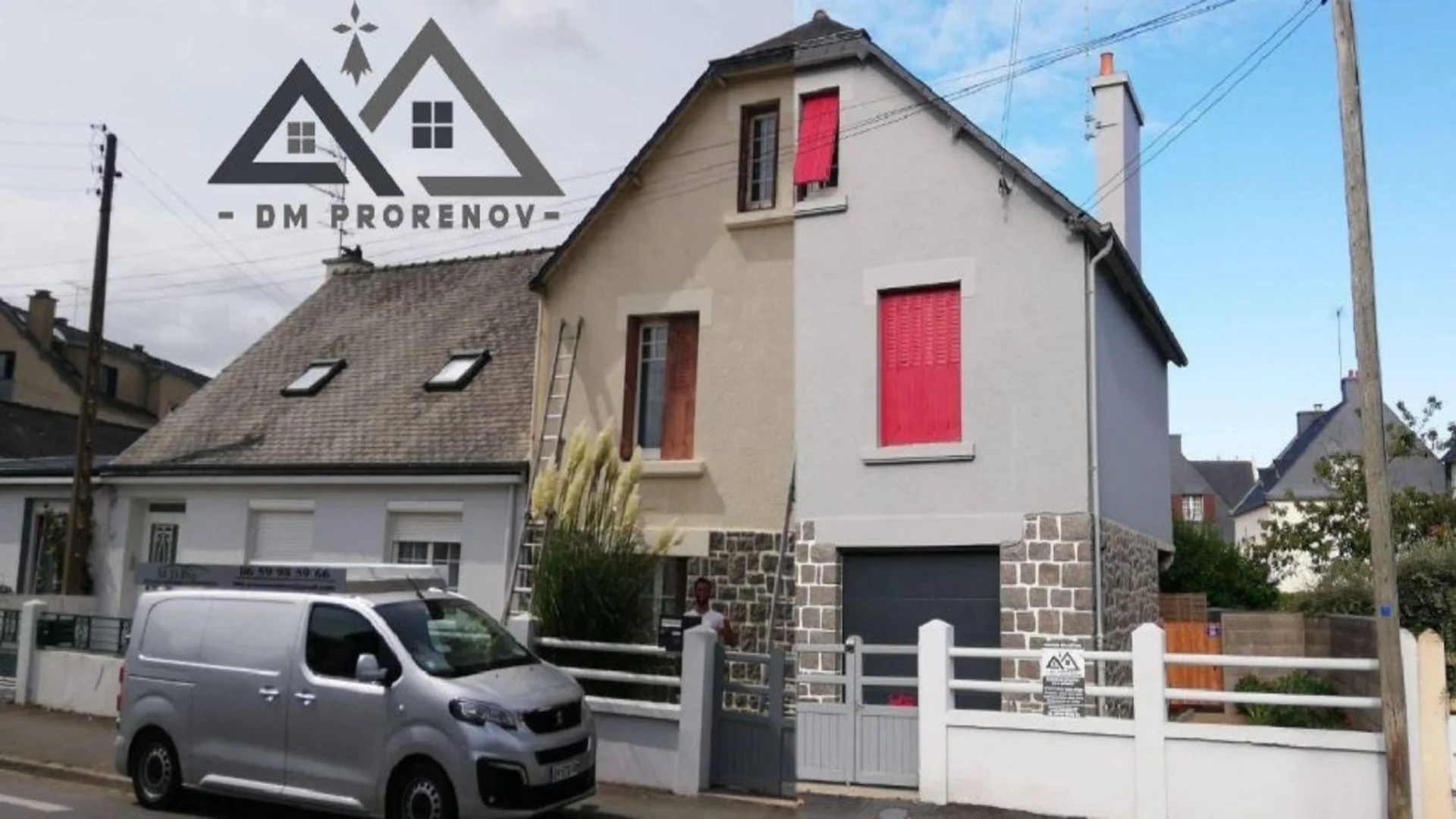 Ravalement Dmprorenov peintre à Saint-Brieuc avant travaux